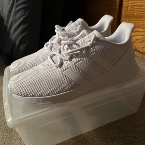 Adidas white sneakers…brand new, never worn…tried on once…